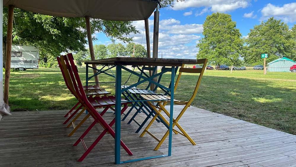 Tente Lodge La Plage Autet Kültér fotó